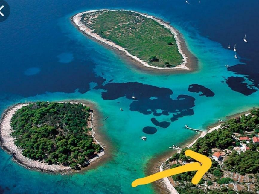 Apartmani Lina Veliki Drvenik Kültér fotó